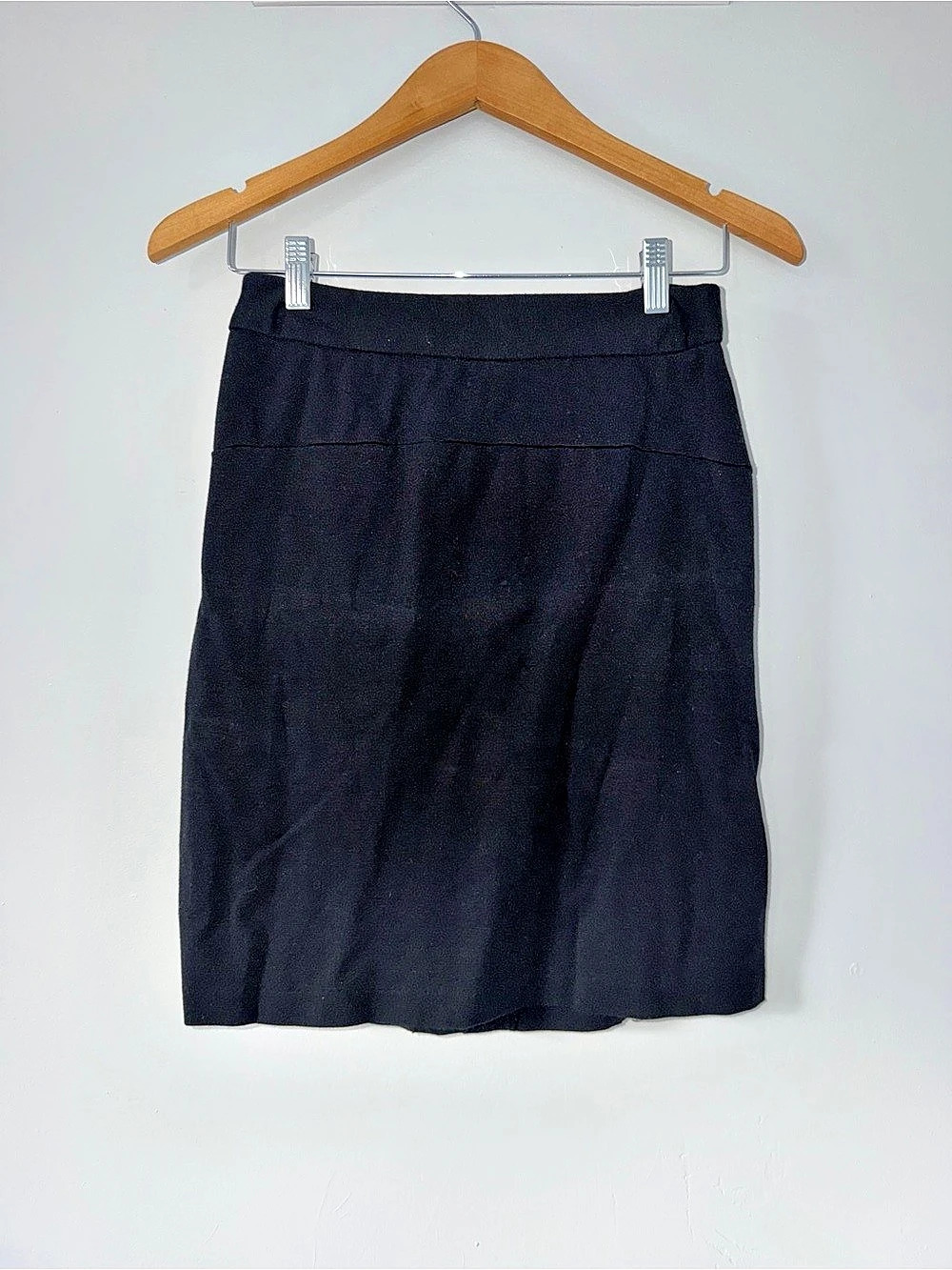 Grace Elements Black A-Line Skirt Like New